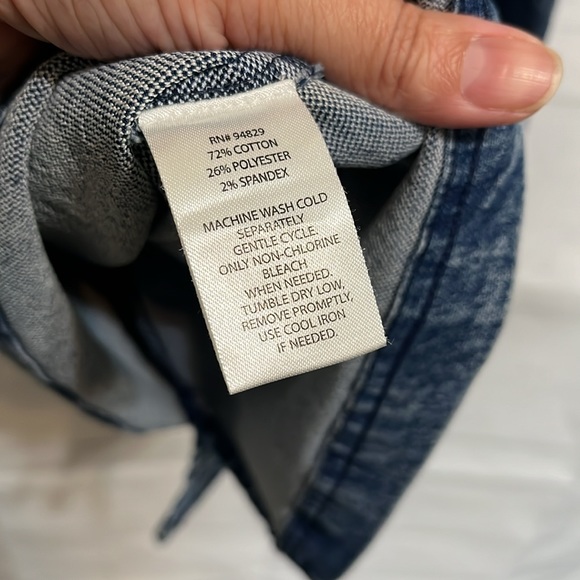 Derek Heart Denim Mini Dress Blue Size 1X - Picture 11 of 13